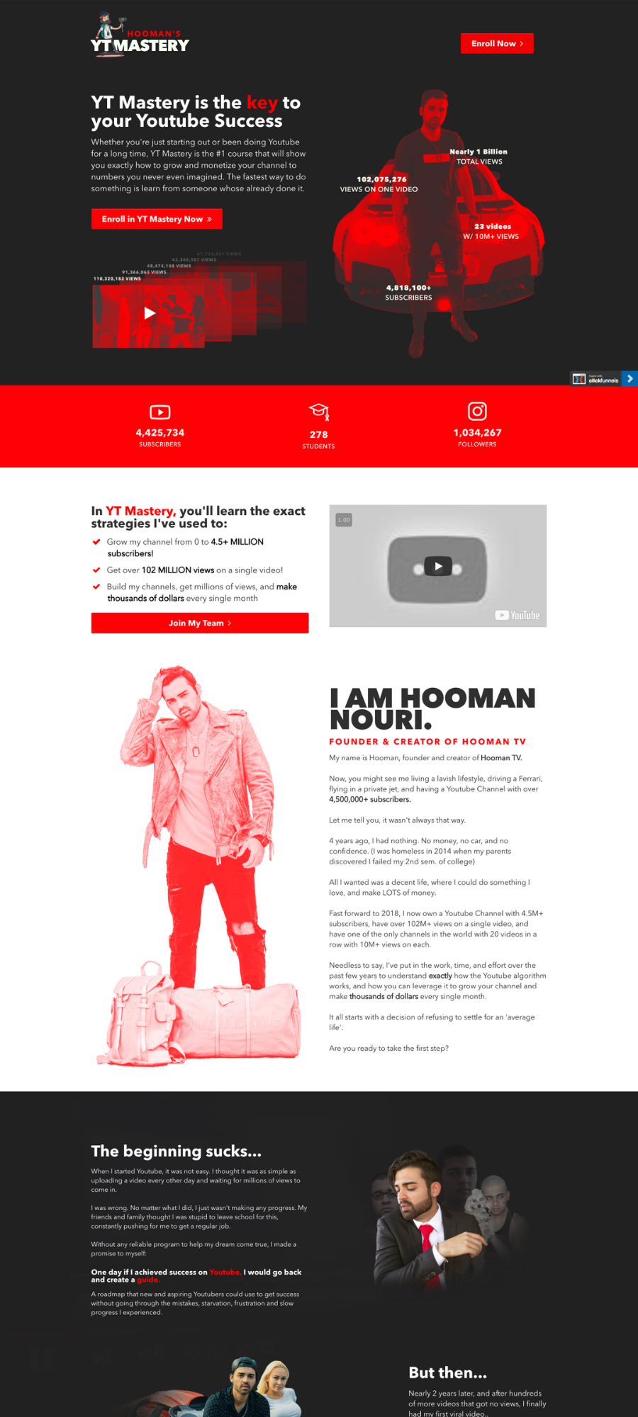 Hooman's YT Mastery